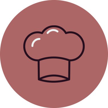  Şapka simgesi vektör illüstrasyonu