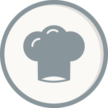  Şapka simgesi vektör illüstrasyonu