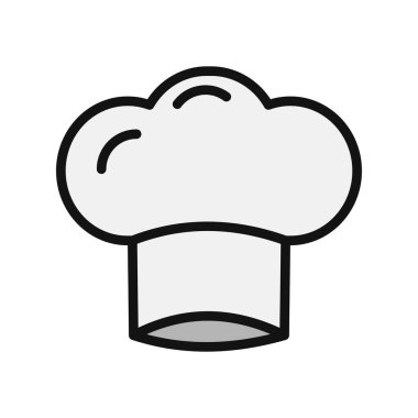  Şapka simgesi vektör illüstrasyonu