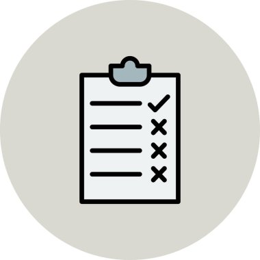 Pano simgesi, vektör illüstrasyonu