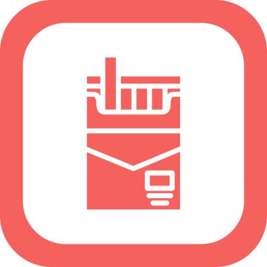 Sigara modern vektör simgesi