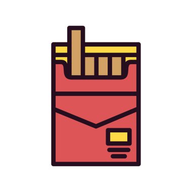 Sigara modern vektör simgesi