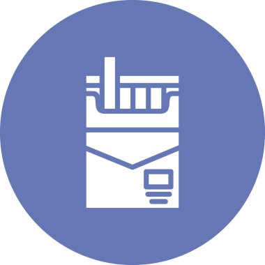 Sigara modern vektör simgesi