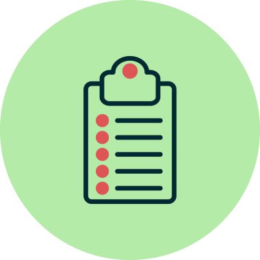 Pano simgesi, vektör illüstrasyonu