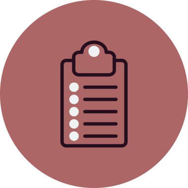 Pano simgesi, vektör illüstrasyonu