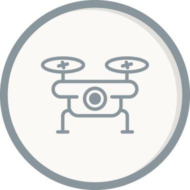 İHA. Web simgesi basit illüstrasyon