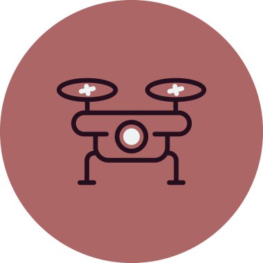 İHA. Web simgesi basit illüstrasyon