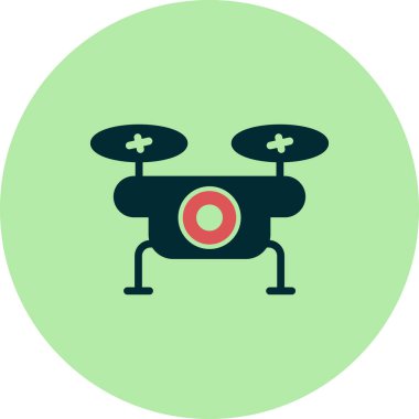 İHA. Web simgesi basit illüstrasyon