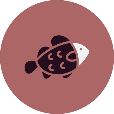 Bir balık simgesinin gösterimi