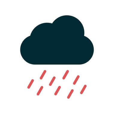 bulut hava illüstrasyon sembol simge vektör