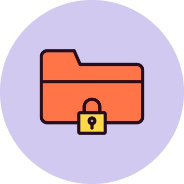 Dosya. Web simgesi basit illüstrasyon