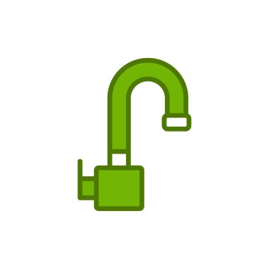 Faucet modern vector icon