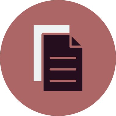 Dosya simgesi, vektör illüstrasyon tasarımı