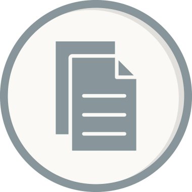 Dosya simgesi, vektör illüstrasyon tasarımı