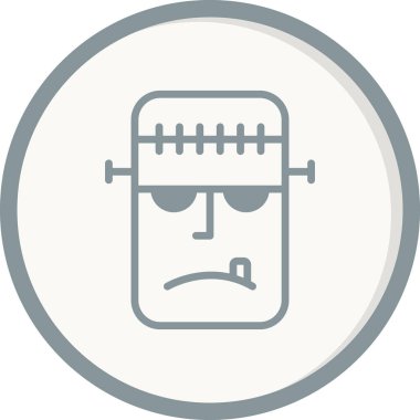 Frankenstein web simgesi vektörü