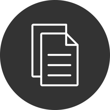 Dosya simgesi, vektör illüstrasyon tasarımı