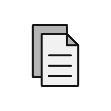 Dosya simgesi, vektör illüstrasyon tasarımı