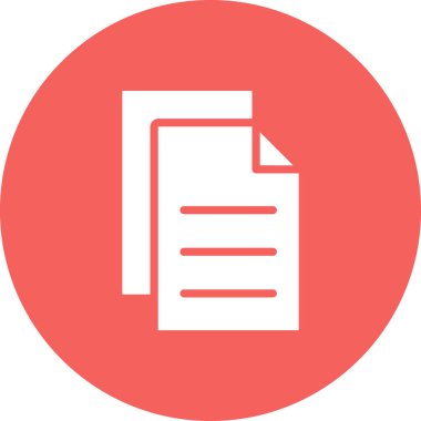 Dosya simgesi, vektör illüstrasyon tasarımı