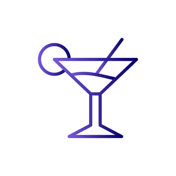 Martini Web Icon Vektor Illustration — Stockvektor