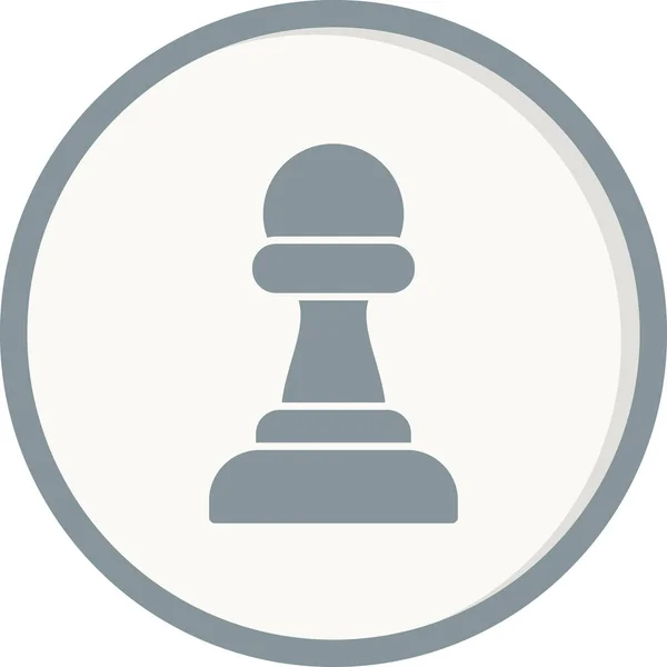チェスのWebアイコンのベクトル図 — ストックベクタ