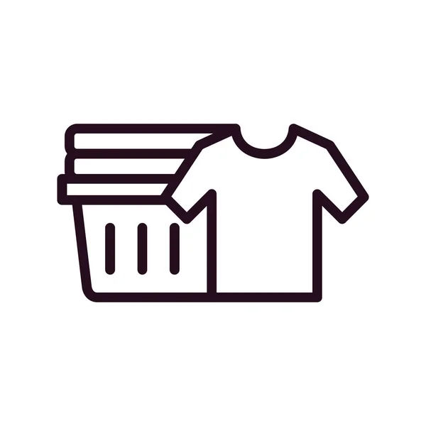 Clean Clothes Icon Simple Vector Illustration — Stock Vector