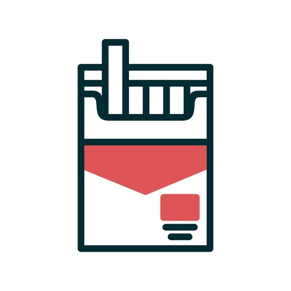 Cigarette Modern Vector Icon — Vetor de Stock