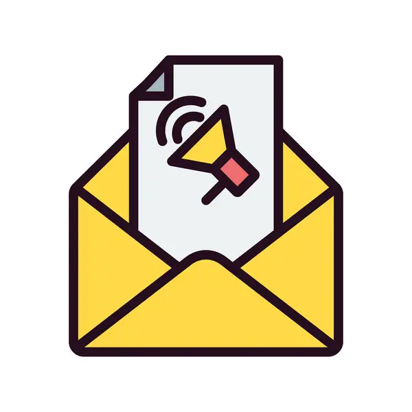 Email Message Vector Illustration Design — 스톡 벡터