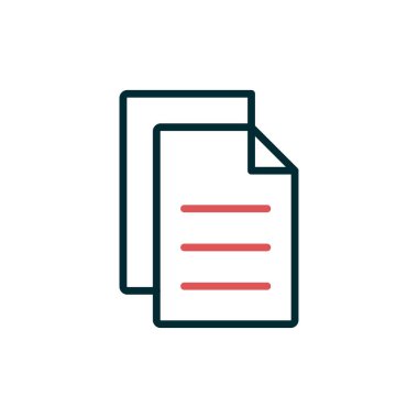 Dosya simgesi, vektör illüstrasyon tasarımı