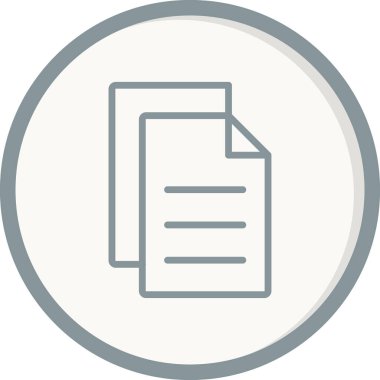 Dosya simgesi, vektör illüstrasyon tasarımı