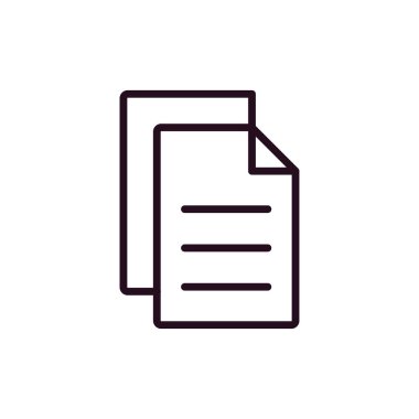 Dosya simgesi, vektör illüstrasyon tasarımı