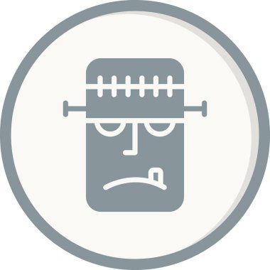 Frankenstein web simgesi vektörü