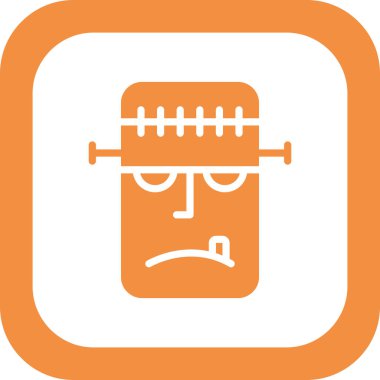 Frankenstein web simgesi vektörü