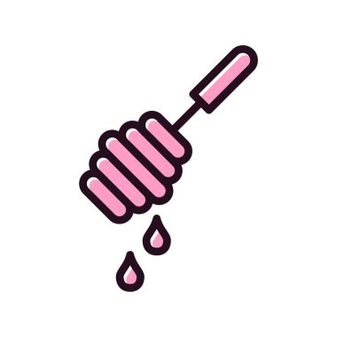 Bal Dipper vektör simgesi düz biçimli