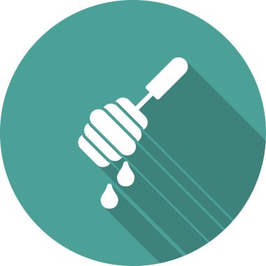 Bal Dipper vektör simgesi düz biçimli