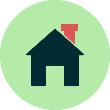 Ev modern vektör simgesi