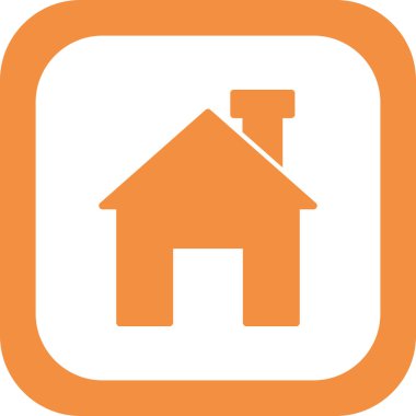 Ev modern vektör simgesi