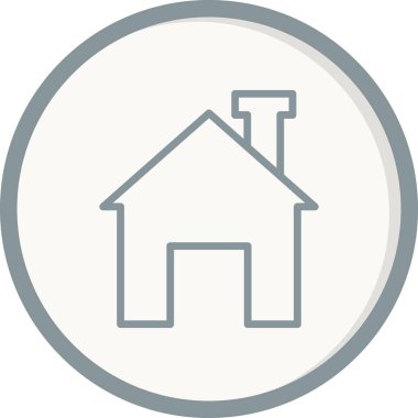 Ev modern vektör simgesi