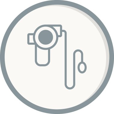 Tasma işareti düz tasarım vektör çizimi 