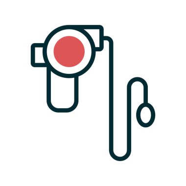 Tasma işareti düz tasarım vektör çizimi 