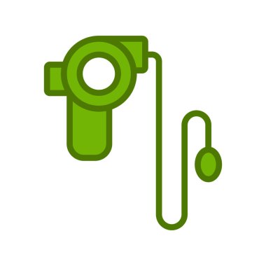 Tasma işareti düz tasarım vektör çizimi 