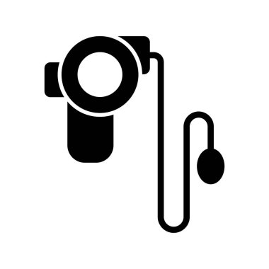 Tasma işareti düz tasarım vektör çizimi 