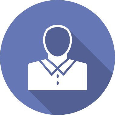 İnsan simgesinin vektör illüstrasyonu