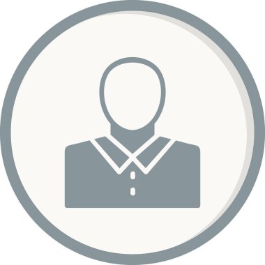 man simgesi vektör illüstrasyonu