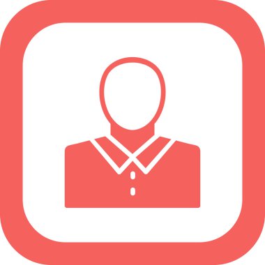 İnsan simgesinin vektör illüstrasyonu