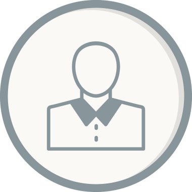 man simgesi vektör illüstrasyonu