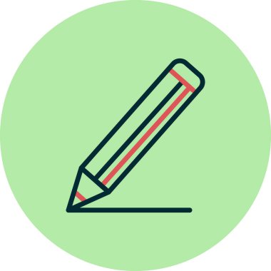 kalem simgesi vektör illüstrasyonu