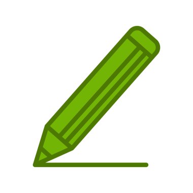 kalem simgesi vektör illüstrasyonu