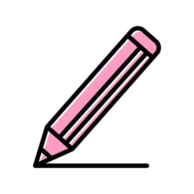 kalem simgesi vektör illüstrasyonu