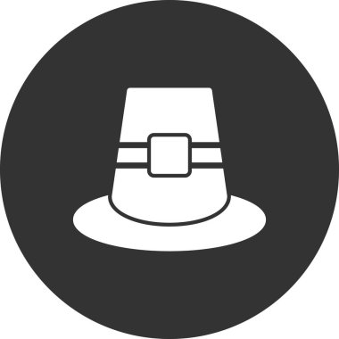 Pilgrim simgesinin vektör illüstrasyonu