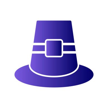 Pilgrim simgesinin vektör illüstrasyonu